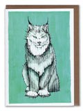 Canada Lynx Art Card
