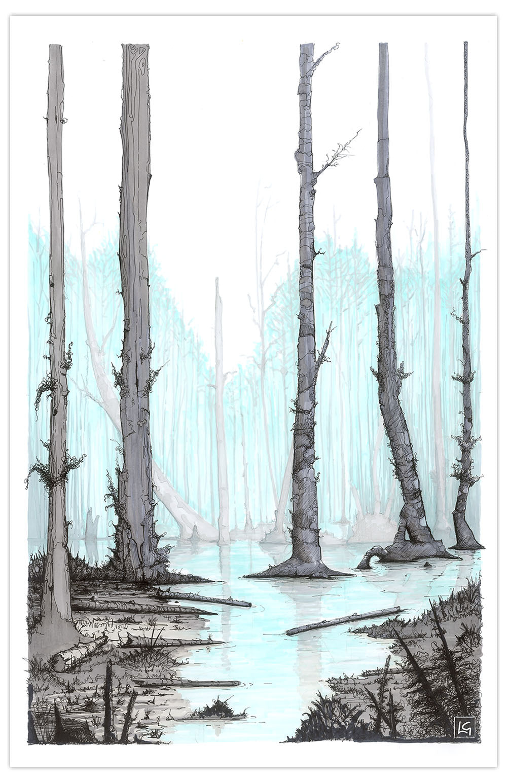 Deepwoods, Ontario Marsh Art Print
